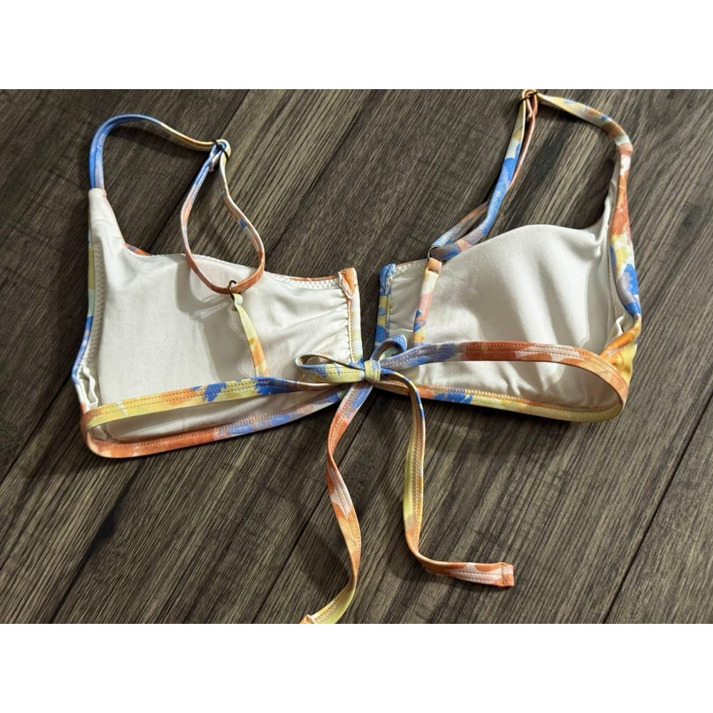 O’Neil Brand New Small Bikini Top - Tropical Cancun Pattern/Color Retail $50 - Picture 3 of 5